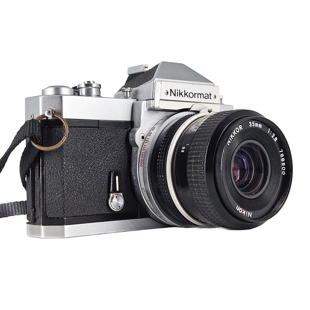 Nikkormat FT2 + Nikkor 35mm f/2.8 | SLR Film Camera + Lens | Good