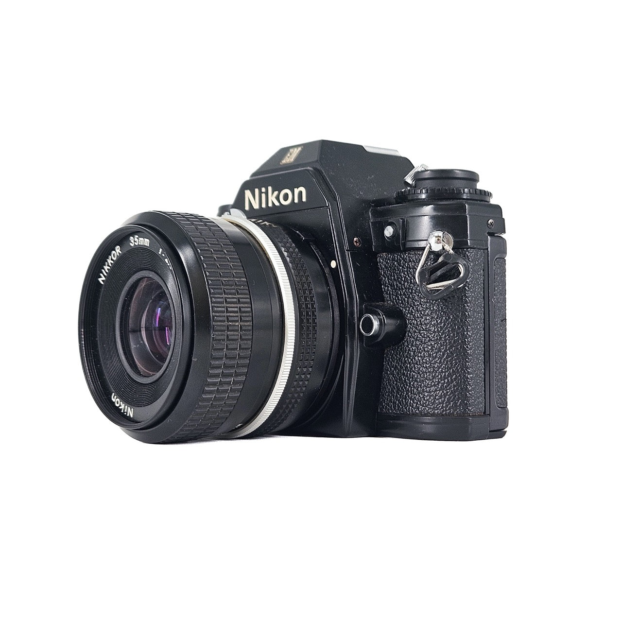 Nikon EM + Nikkor 35mm f/2.8 | SLR Film Camera + Lens | Good