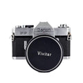 Canon FP + Vivitar 200mm f/3.5 | SLR Film Camera + Lens | Good