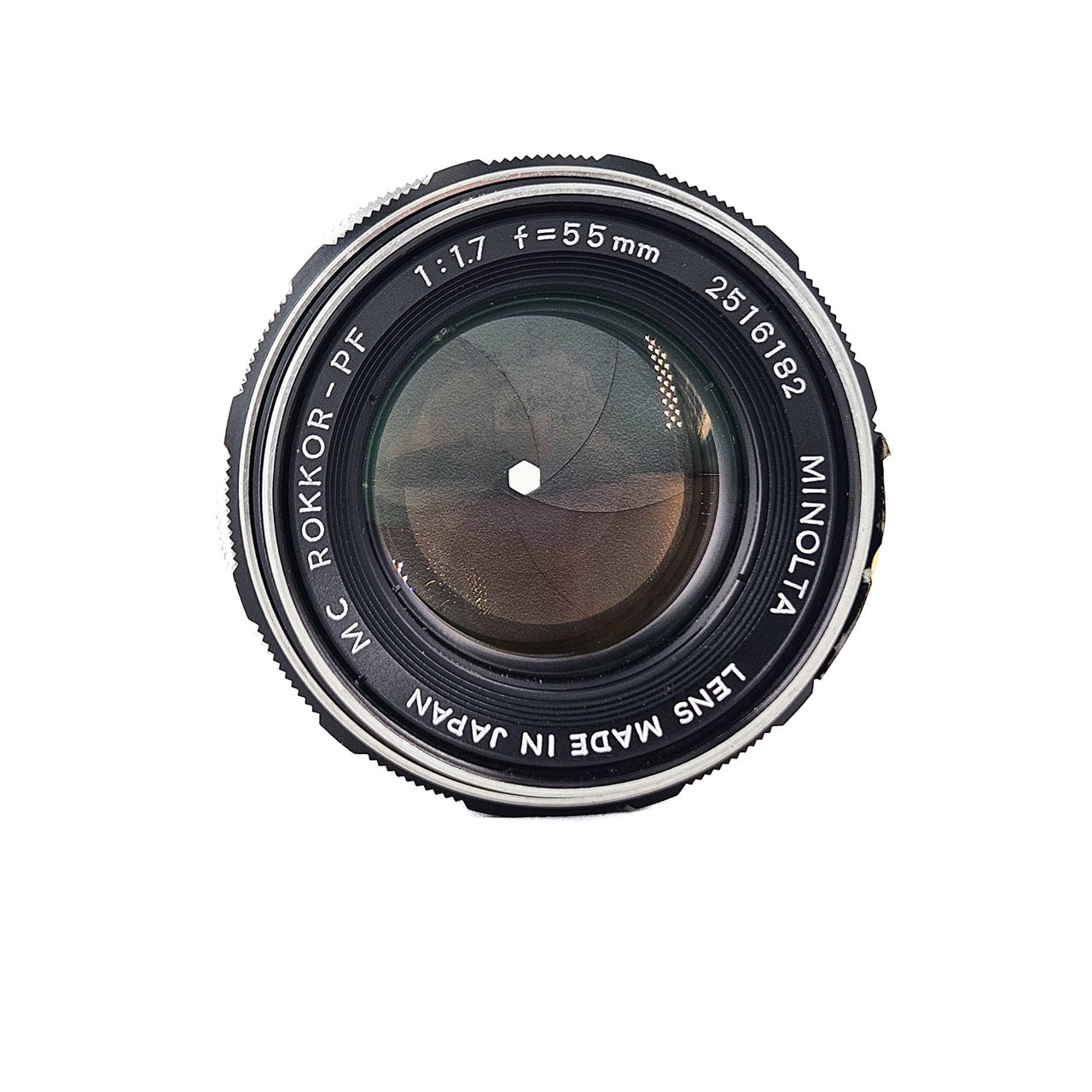 Minolta MC Rokkor-PF 55mm f/1.7 Lens | Minolta SR Mount