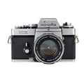 Minolta XE + Minolta MC Rokkor-PF 55mm f/1.7 | SLR Film Camera + Lens | Good
