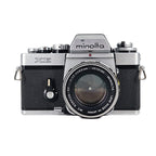 Minolta XE + Minolta MC Rokkor-PF 55mm f/1.7 | SLR Film Camera + Lens | Good