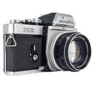 Minolta XE + Minolta MC Rokkor-PF 55mm f/1.7 | SLR Film Camera + Lens | Good