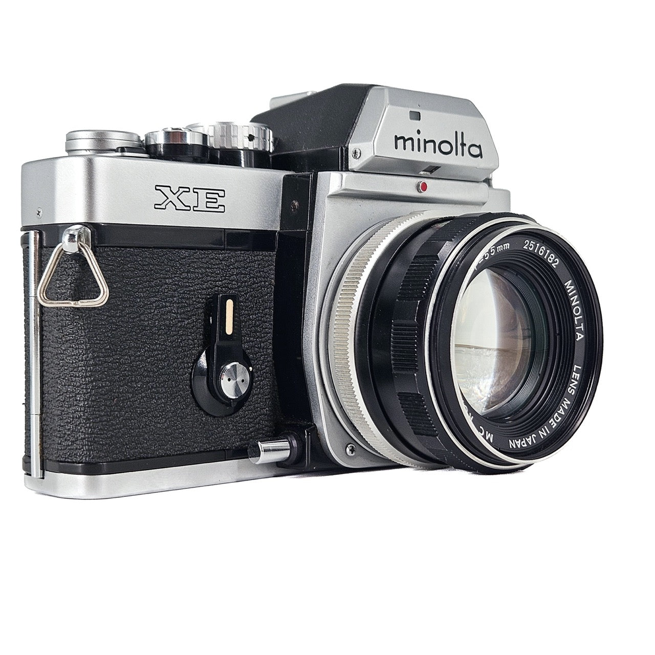 Minolta XE + Minolta MC Rokkor-PF 55mm f/1.7 | SLR Film Camera + Lens | Good