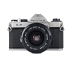 Asahi Pentax KM + Cosina 35–70mm f/3.5-4.8 Macro | SLR Film Camera + Lens | Fair