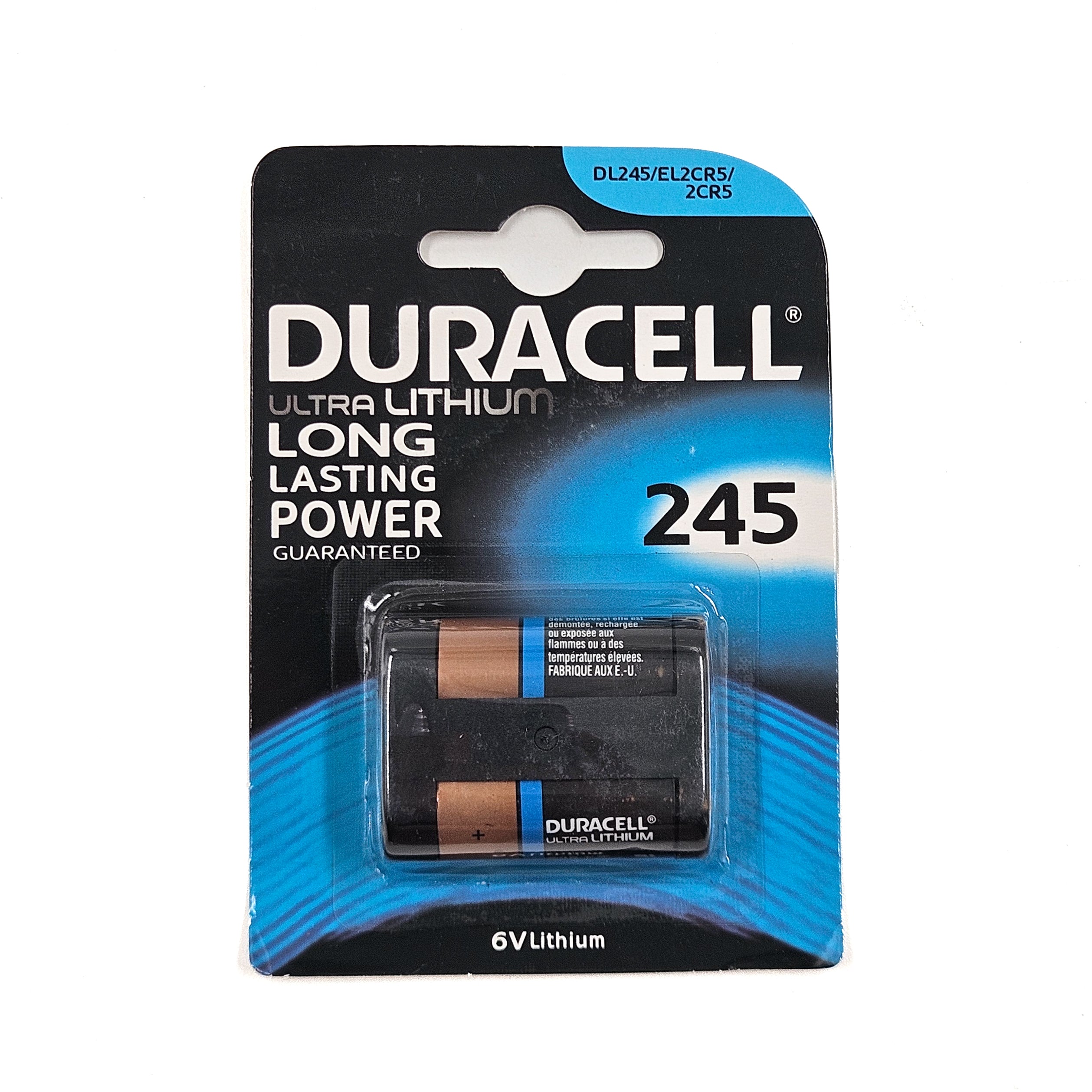 2CR5 Lithium Battery | For Advanced SLRs & Autofocus Cameras