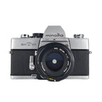 Minolta SRT101 + Minolta MD 50mm f/1.7 | SLR Film Camera + Lens | Excellent
