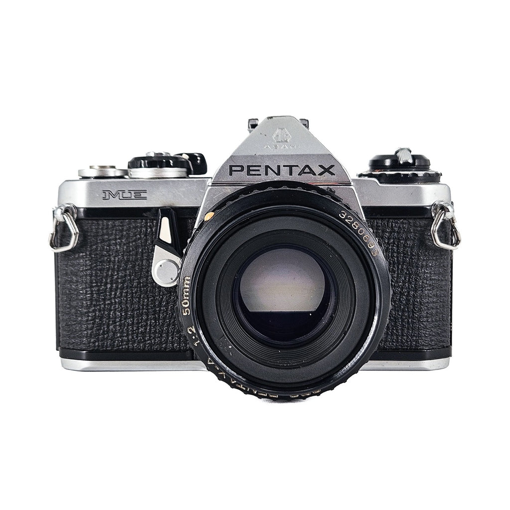 Pentax ME + SMC Pentax-A 50mm f/2 | SLR FIlm Camera + Lens | Good