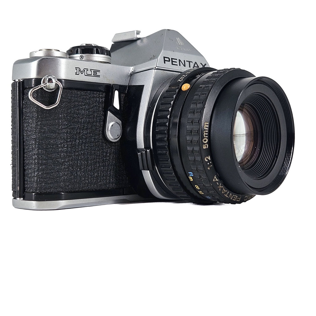 Pentax ME + SMC Pentax-A 50mm f/2 | SLR FIlm Camera + Lens | Good