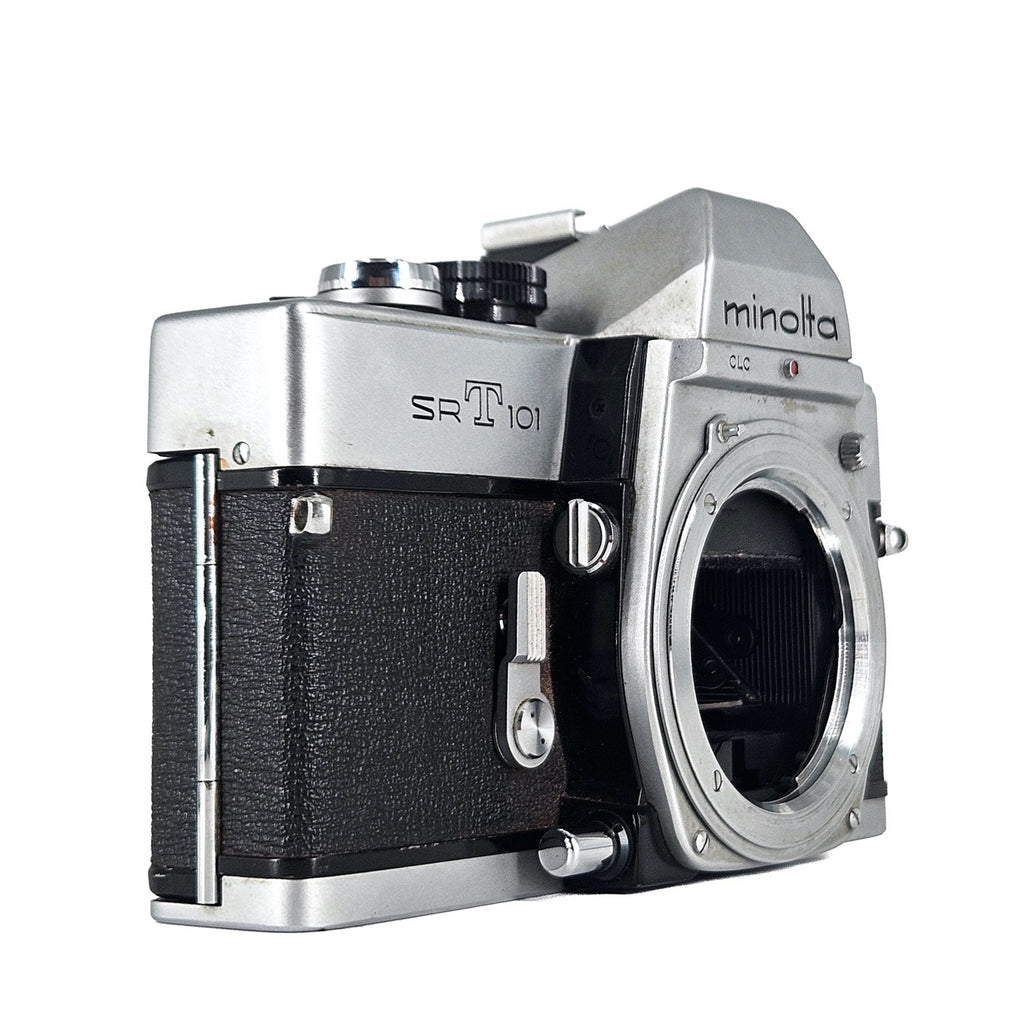 Minolta SRT101 + Minolta MD 50mm f/1.7 | SLR Film Camera + Lens | Excellent
