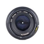 Minolta SRT101 + Minolta MD 50mm f/1.7 | SLR Film Camera + Lens | Excellent