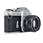 Asahi Pentax Spotmatic F + Asahi Super-Multi-Coated Takumar 55mm f/1.8 | SLR Film Camera + Lens | Good