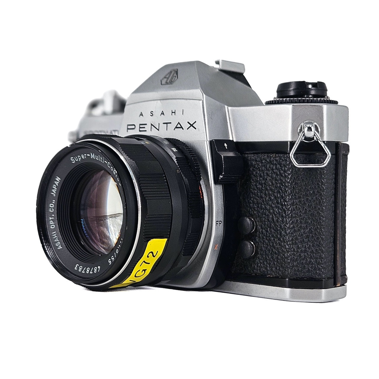 Asahi Pentax Spotmatic F + Asahi Super-Multi-Coated Takumar 55mm f/1.8 | SLR Film Camera + Lens | Good