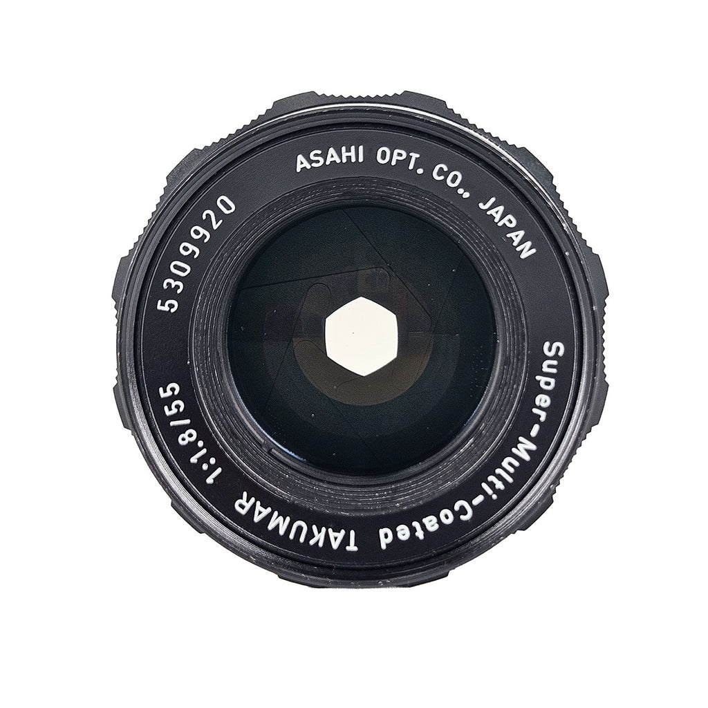 Asahi Super-Multi-Coated Takumar 55mm f/1.8 Lens | M42 Screw Mount | Excellent