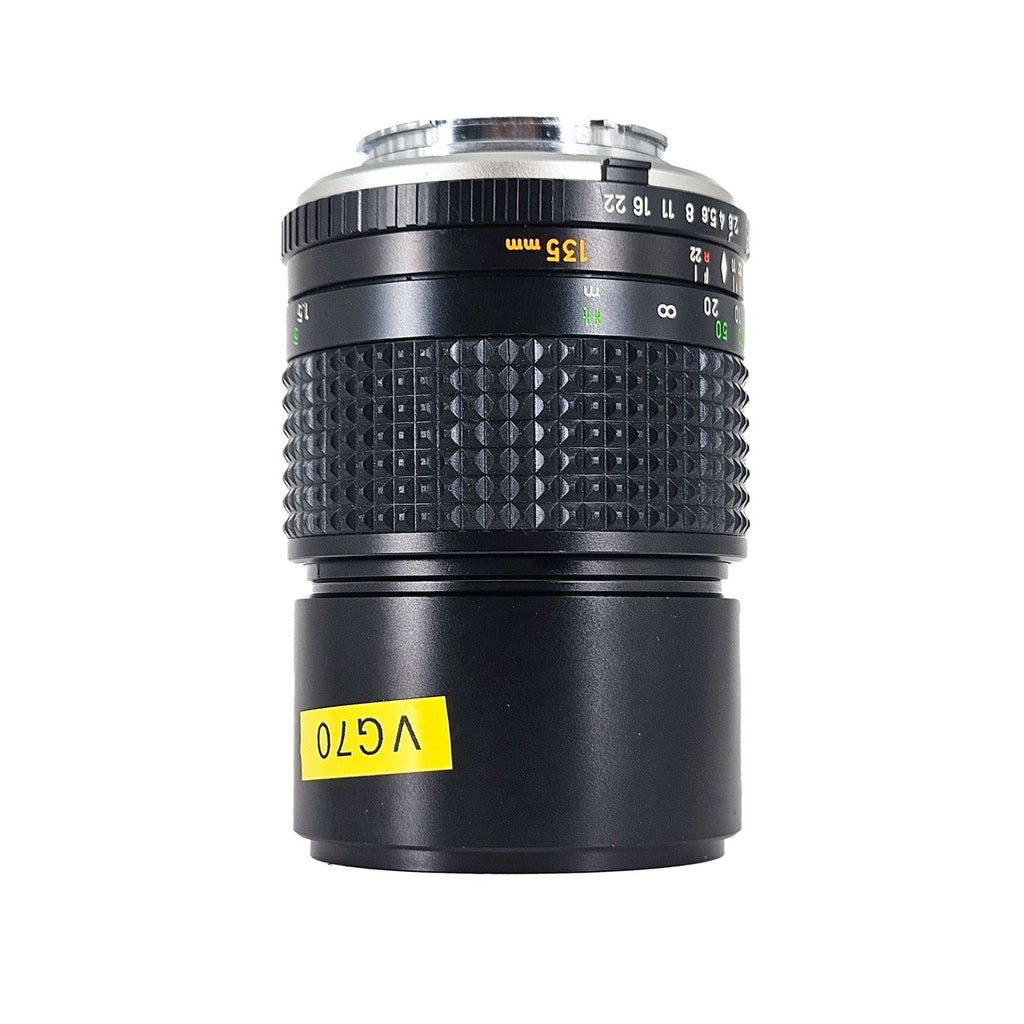 Minolta MC Tele Rokkor 135mm f/2.8 Lens | Minolta SR Mount | Excellent