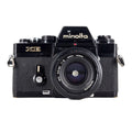 Minolta XE + Minolta MD 50mm f/2 | SLR Film Camera + Lens | Good