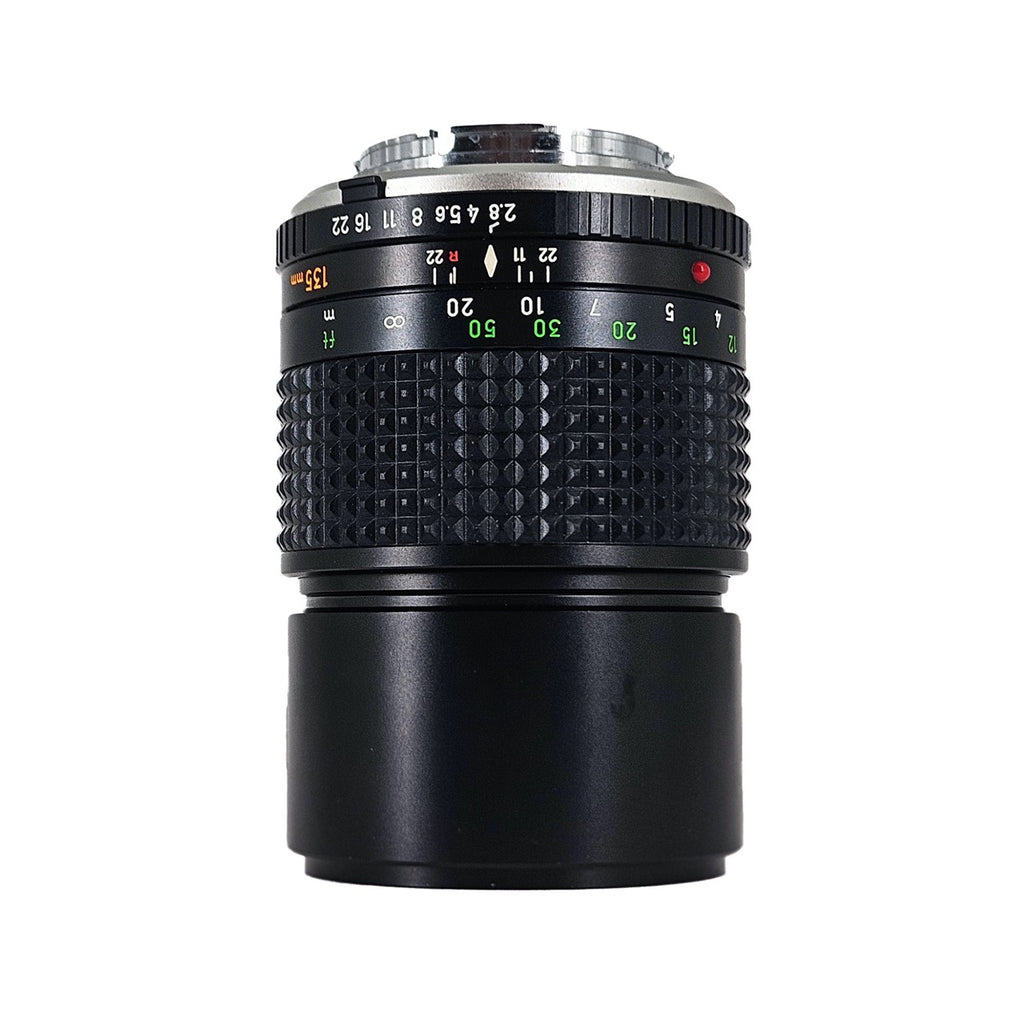 Minolta MC Tele Rokkor 135mm f/2.8 Lens | Minolta SR Mount | Excellent