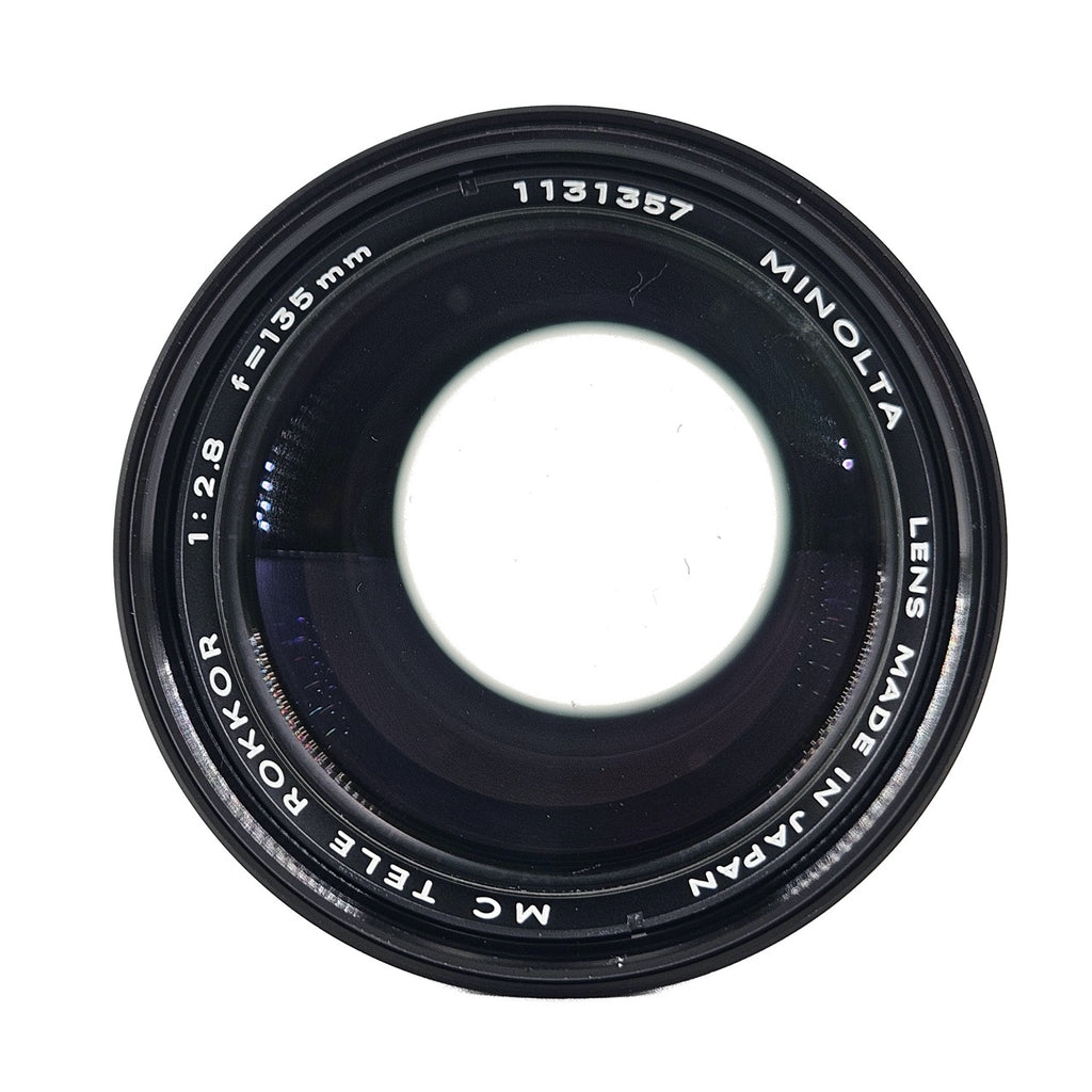 Minolta MC Tele Rokkor 135mm f/2.8 Lens | Minolta SR Mount | Excellent