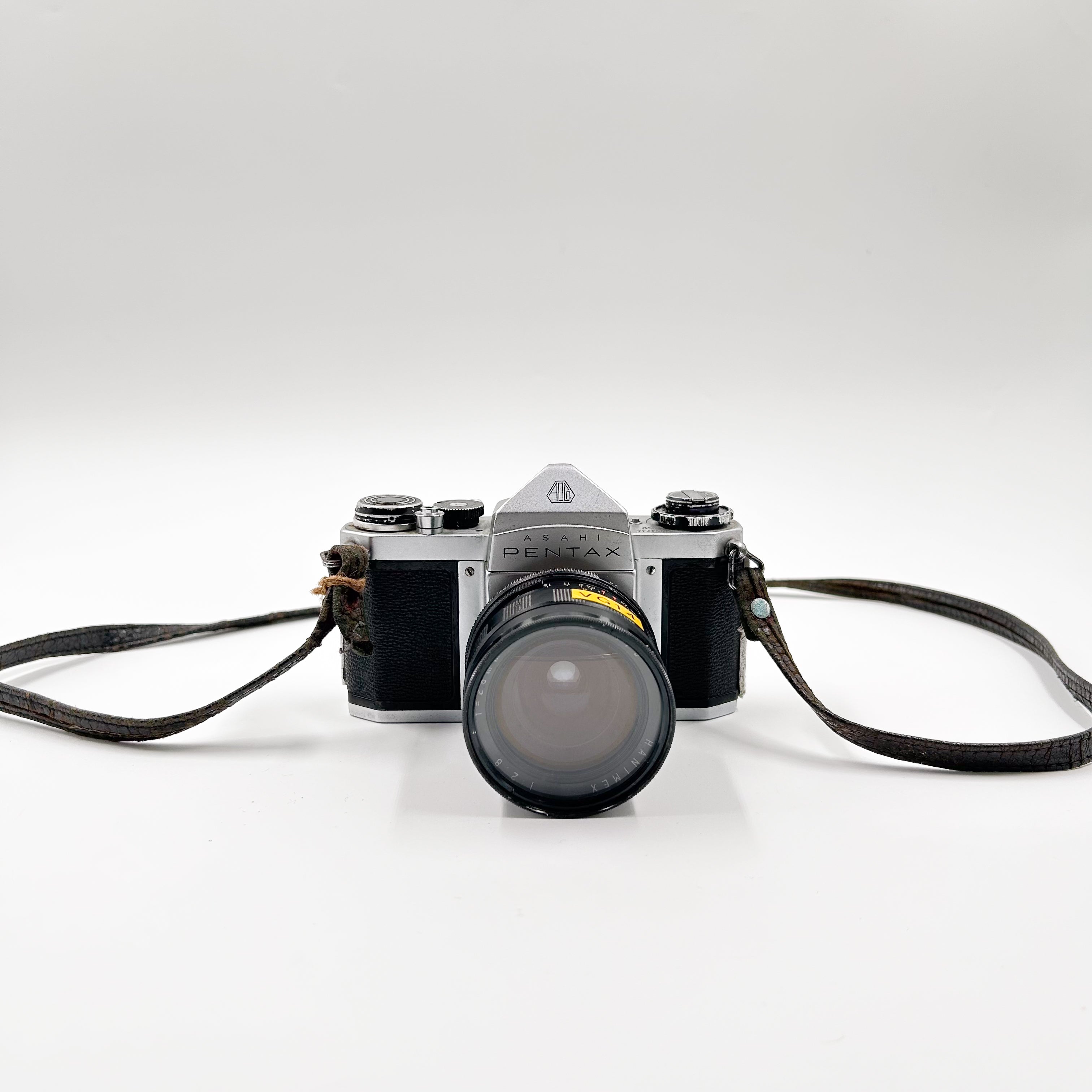 Asahi Pentax 35mm SLR Film Camera Hanimex 28mm f/2 Good