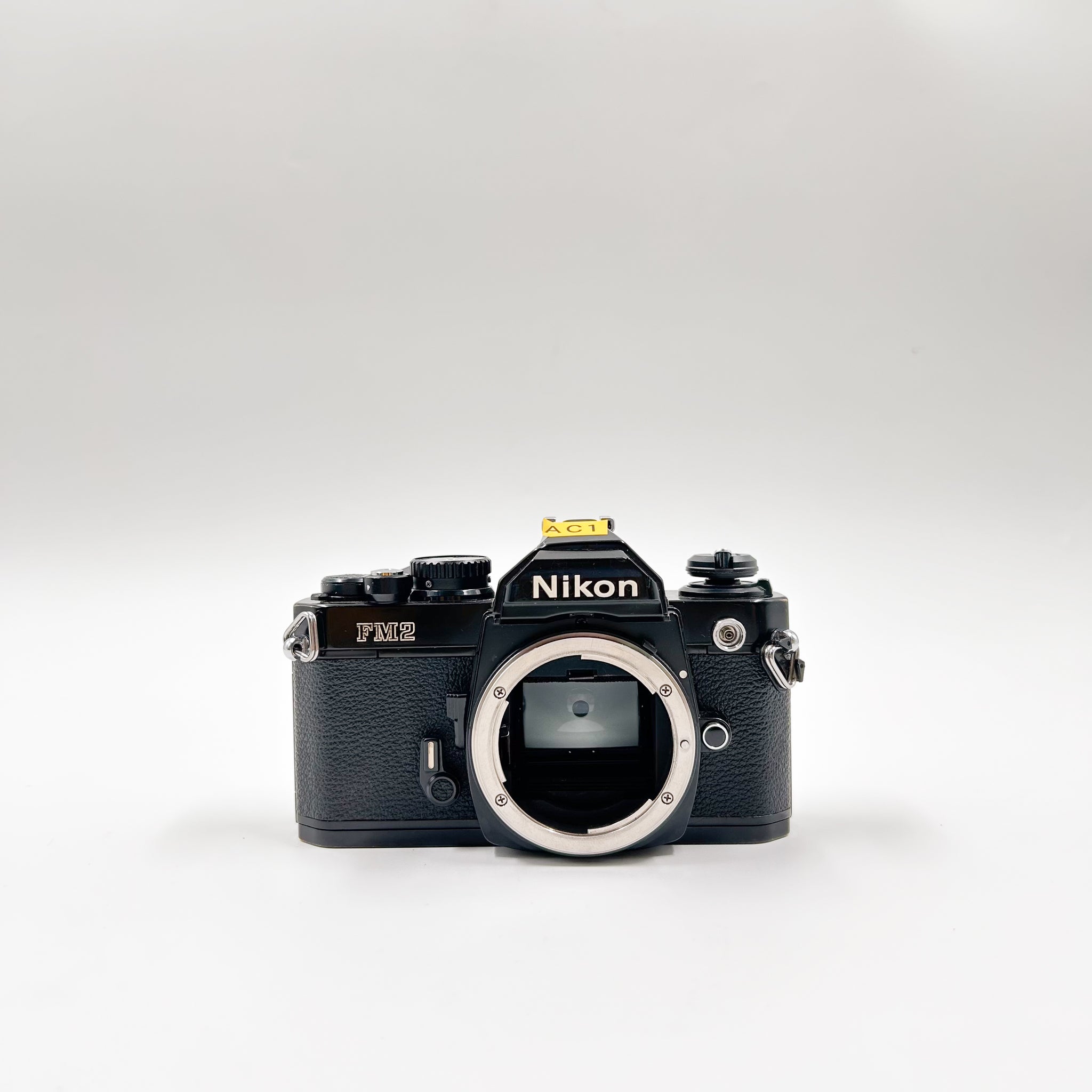 Nikon FM2 35mm SLR Film Camera Black Body Only MINT