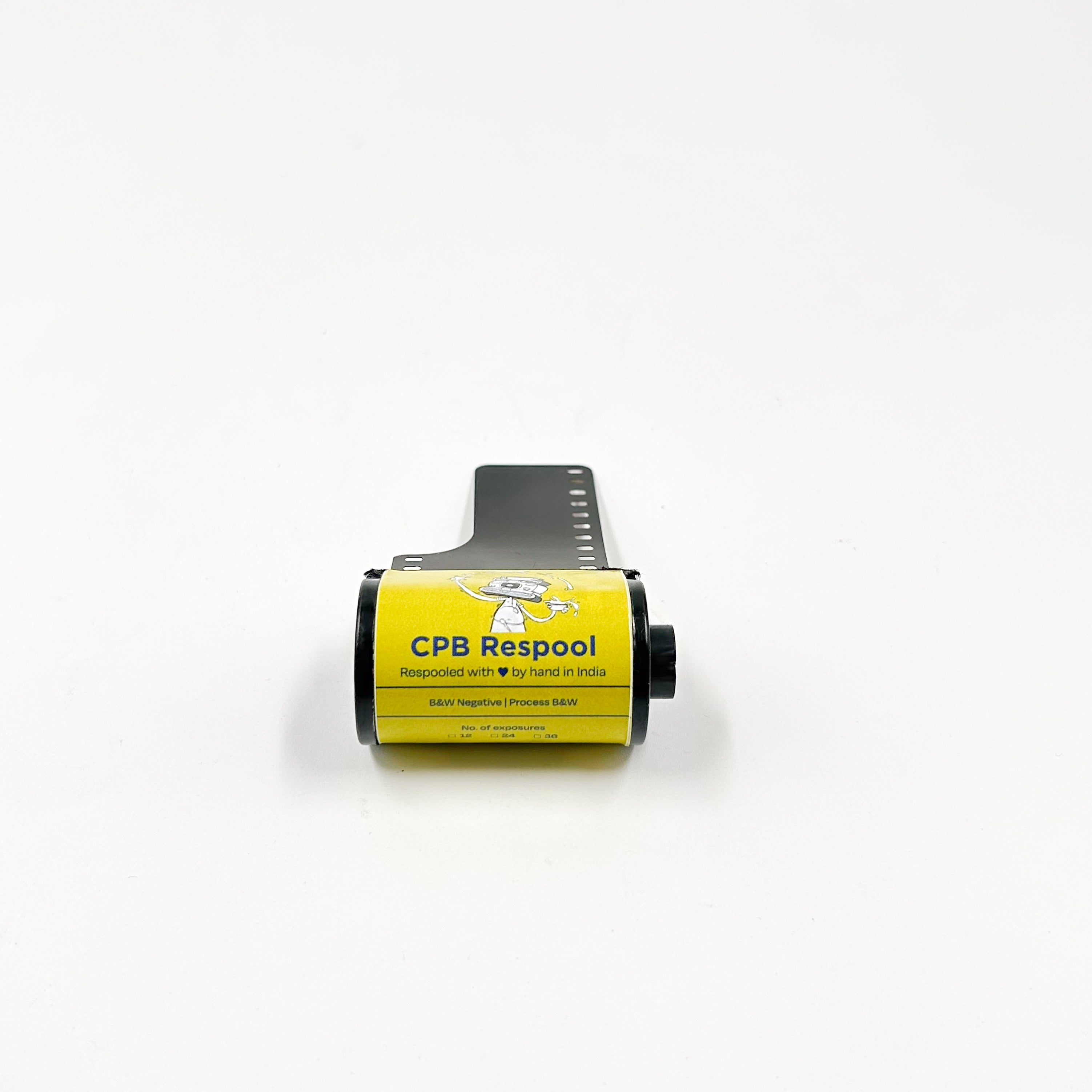 CPB ReSpool Camera Tester Roll 500 | 35mm Colour Film Roll | 10 exp