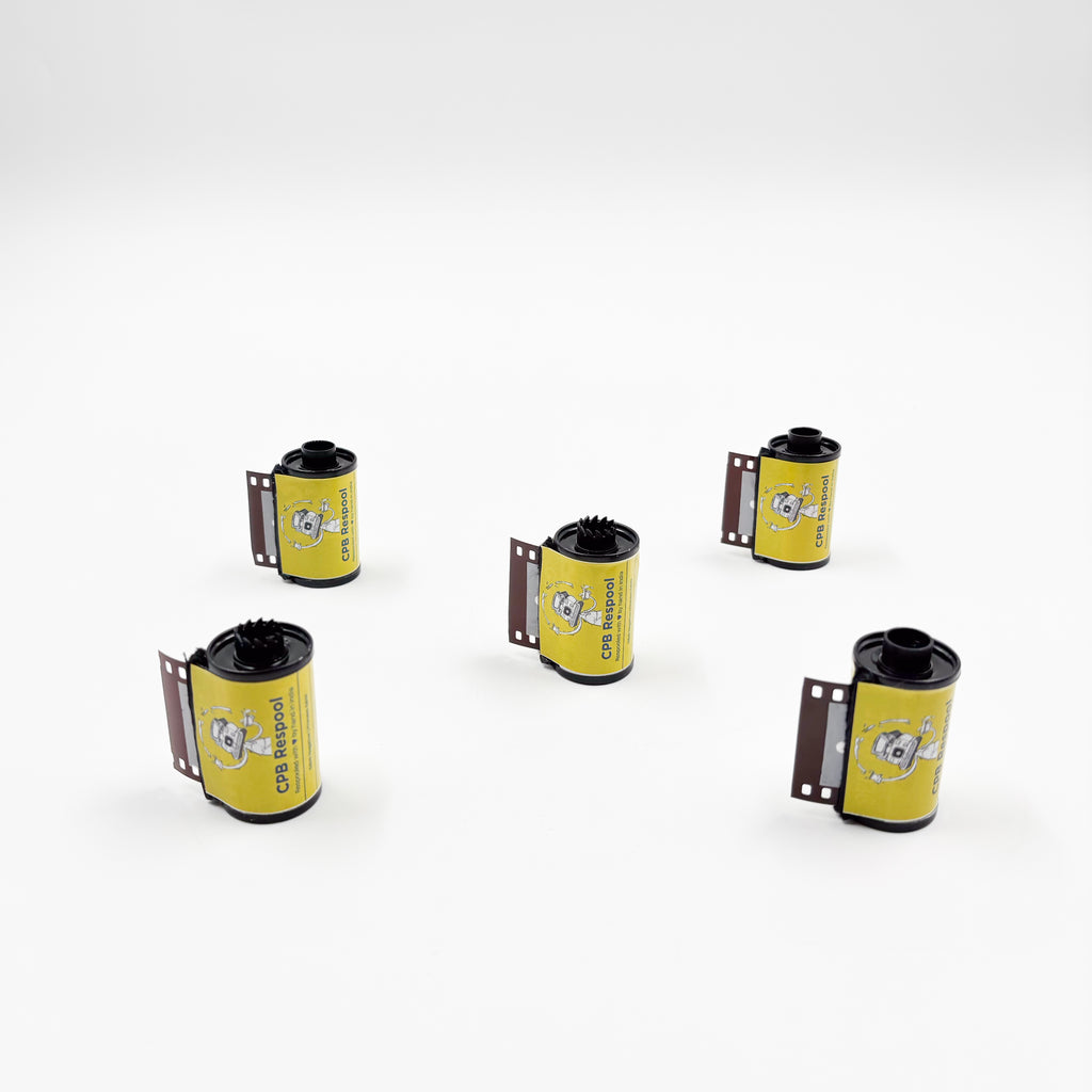 35mm Empty Film Cartridges for Bulk Loading / ReSpooling