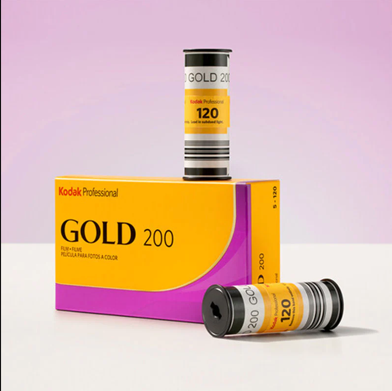 KODAK Gold 200 120 Medium Format Film Roll C41 ISO 200 – CPB