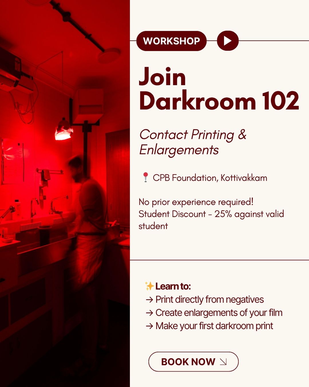 Darkroom 102 - An Introduction to the B&W Film Darkroom - Batch 6 & 7