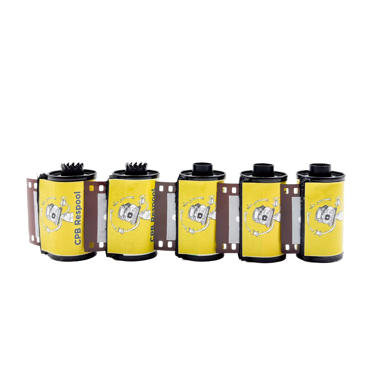 35mm Empty Film Cartridges for Bulk Loading / ReSpooling