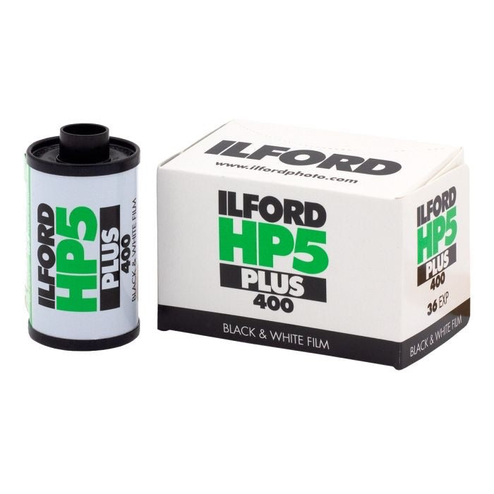 Ilford HP5 Plus 400 | 35mm B&W Film Roll | 36 exp
