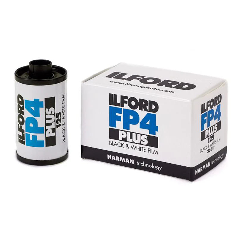 Ilford FP4 Plus 125 | 35mm B&W Film Roll | 36 exp
