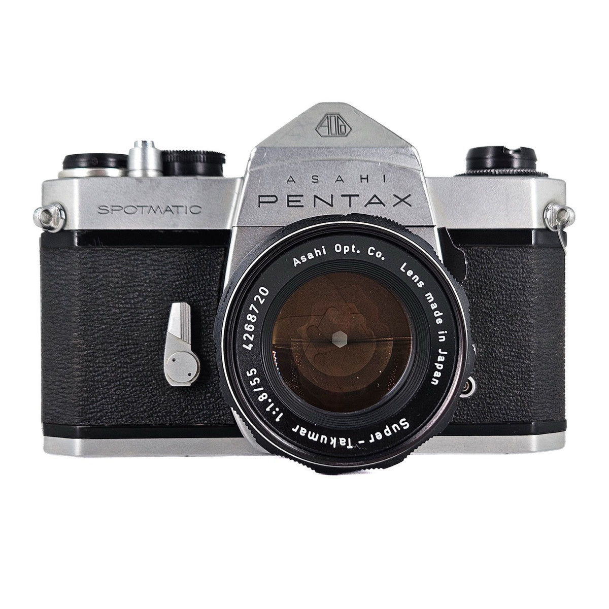 Asahi Pentax Spotmatic + Super-Takumar 55mm f/1.8 | SLR Film Camera + Lens | Good
