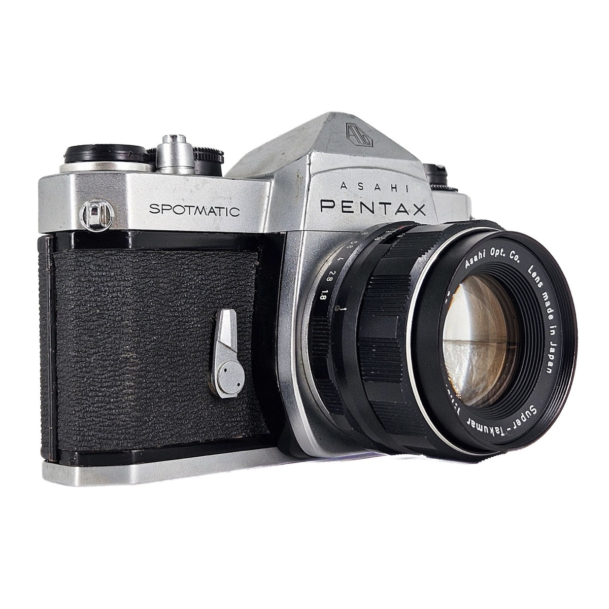 Asahi Pentax Spotmatic + Super-Takumar 55mm f/1.8 | SLR Film Camera + Lens | Good