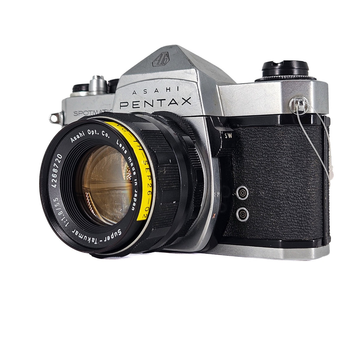 Asahi Pentax Spotmatic + Super-Takumar 55mm f/1.8 | SLR Film Camera + Lens | Good