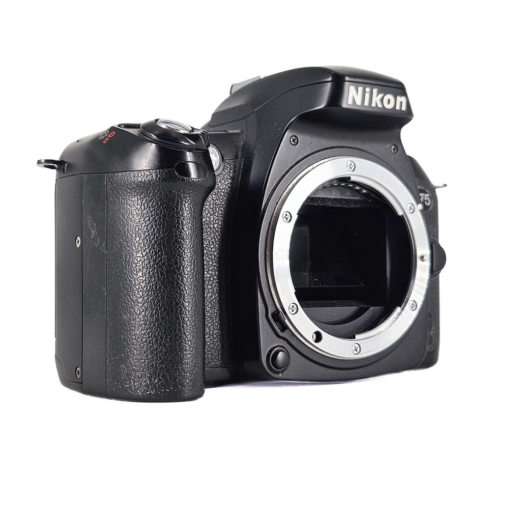Nikon F75 + Nikon AF Nikkor 28–80mm f/3.3–5.6 | SLR Film Camera + Lens | Good