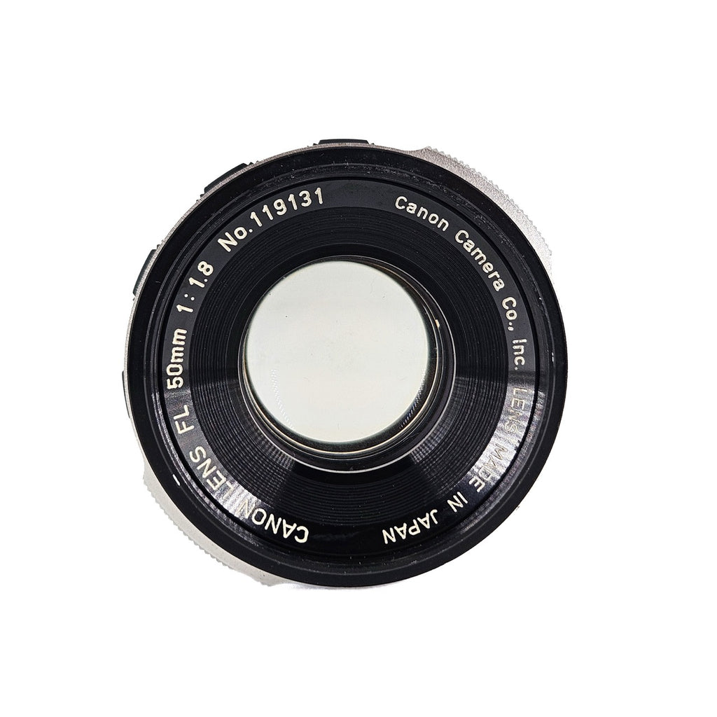 Canon FX + Canon FL 50mm f/1.8 | SLR Film Camera + Lens | Good