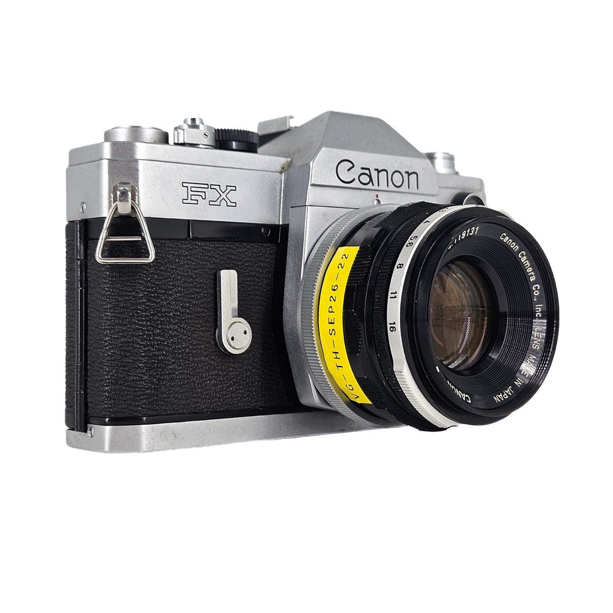 Canon FX + Canon FL 50mm f/1.8 | SLR Film Camera + Lens | Good