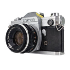Canon FX + Canon FL 50mm f/1.8 | SLR Film Camera + Lens | Good