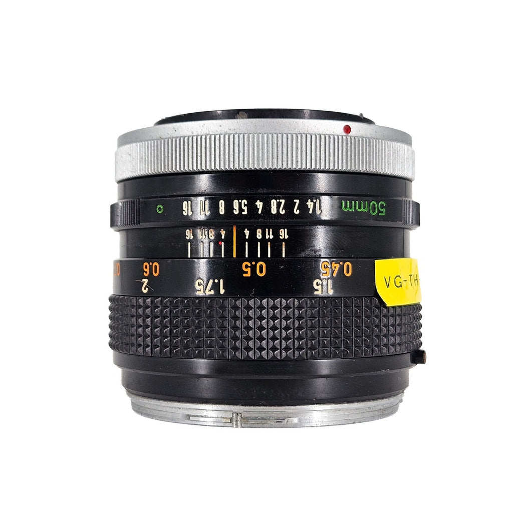 Canon FT + Canon FD 50mm f/1.4 | SLR Film Camera + Lens | Fair