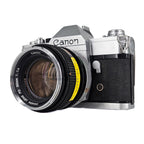Canon FT + Canon FD 50mm f/1.4 | SLR Film Camera + Lens | Fair