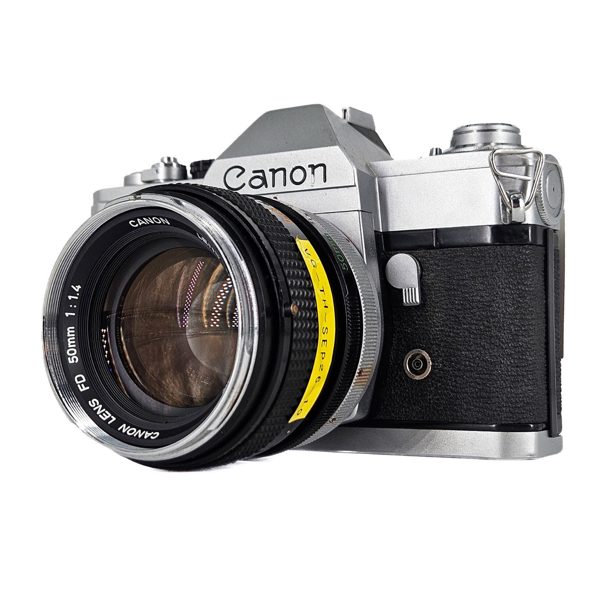 Canon FT + Canon FD 50mm f/1.4 | SLR Film Camera + Lens | Fair