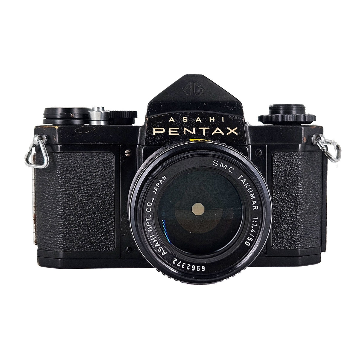 Asahi Pentax SV + SMC Takumar 50mm f/1.4 | SLR Film Camera + Lens | Excellent