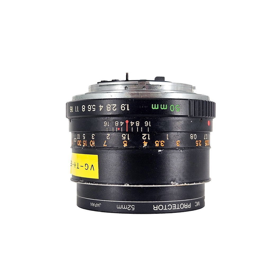 Yashica DSB 50mm f/1.9 Lens | Contax/Yashica (C/Y) Bayonet Mount | Excellent