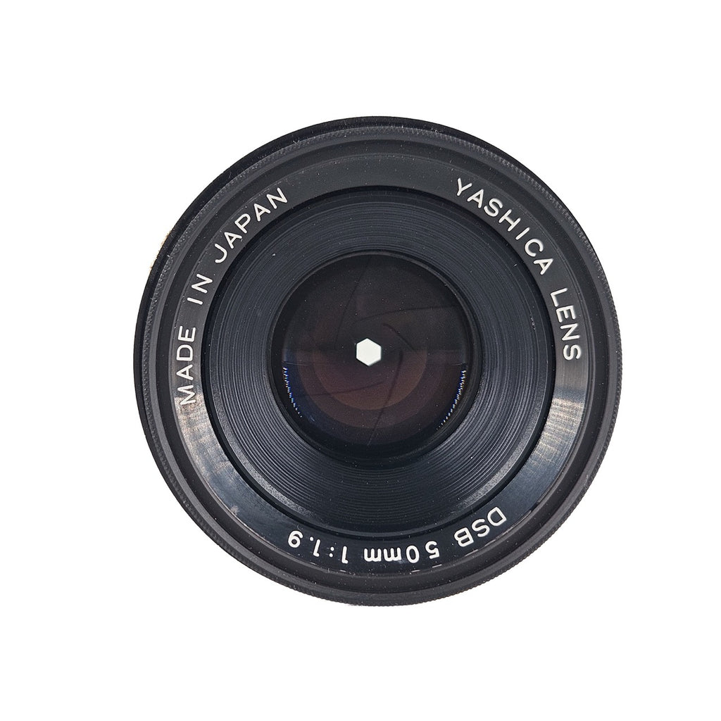Yashica DSB 50mm f/1.9 Lens | Contax/Yashica (C/Y) Bayonet Mount | Excellent