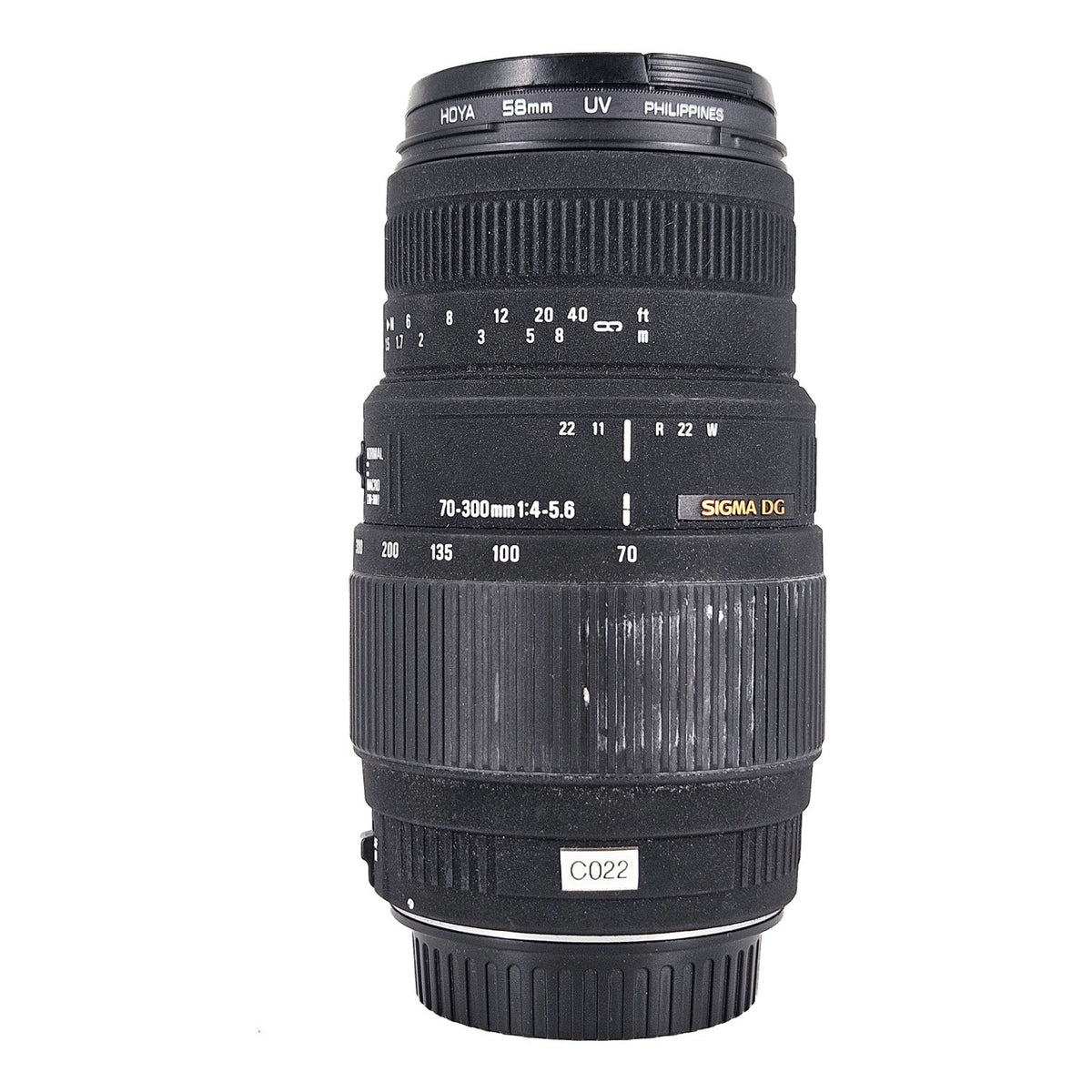 Sigma DG Zoom 70–300mm f/4–5.6 Lens | Canon EF Mount | Excellent