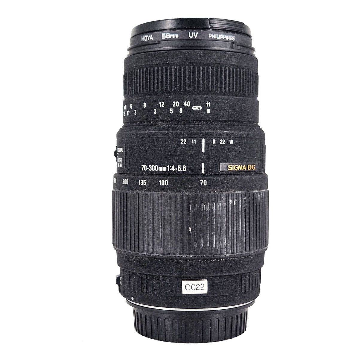 Sigma DG Zoom 70–300mm f/4–5.6 Lens | Canon EF Mount | Excellent