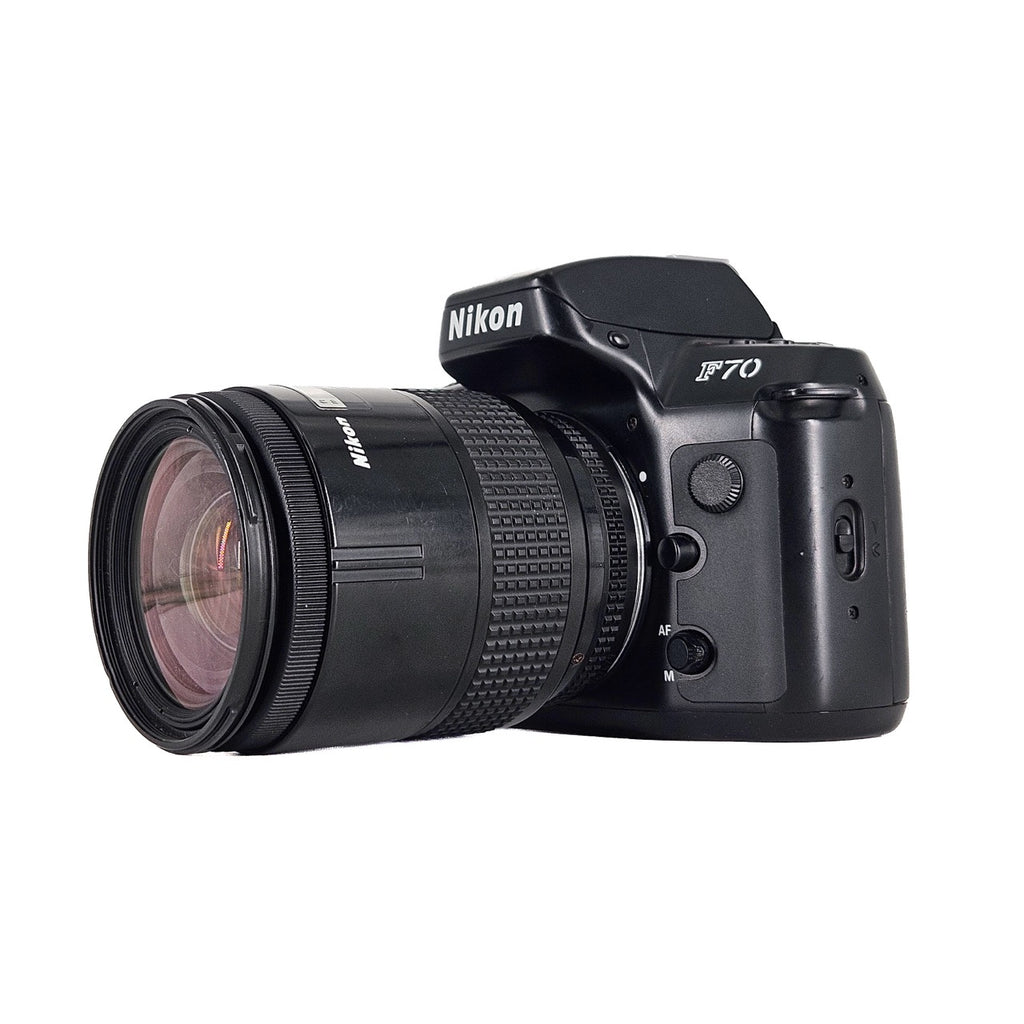 Nikon F70 + AF Nikkor 28–85mm f/3.5–4.5 | SLR Film Camera + Lens | Good