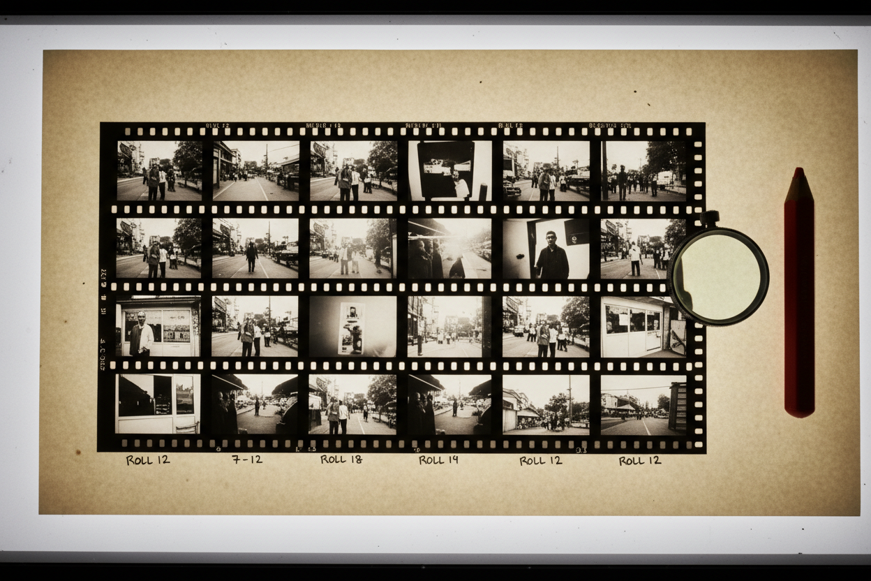 Traditional Contact Sheet