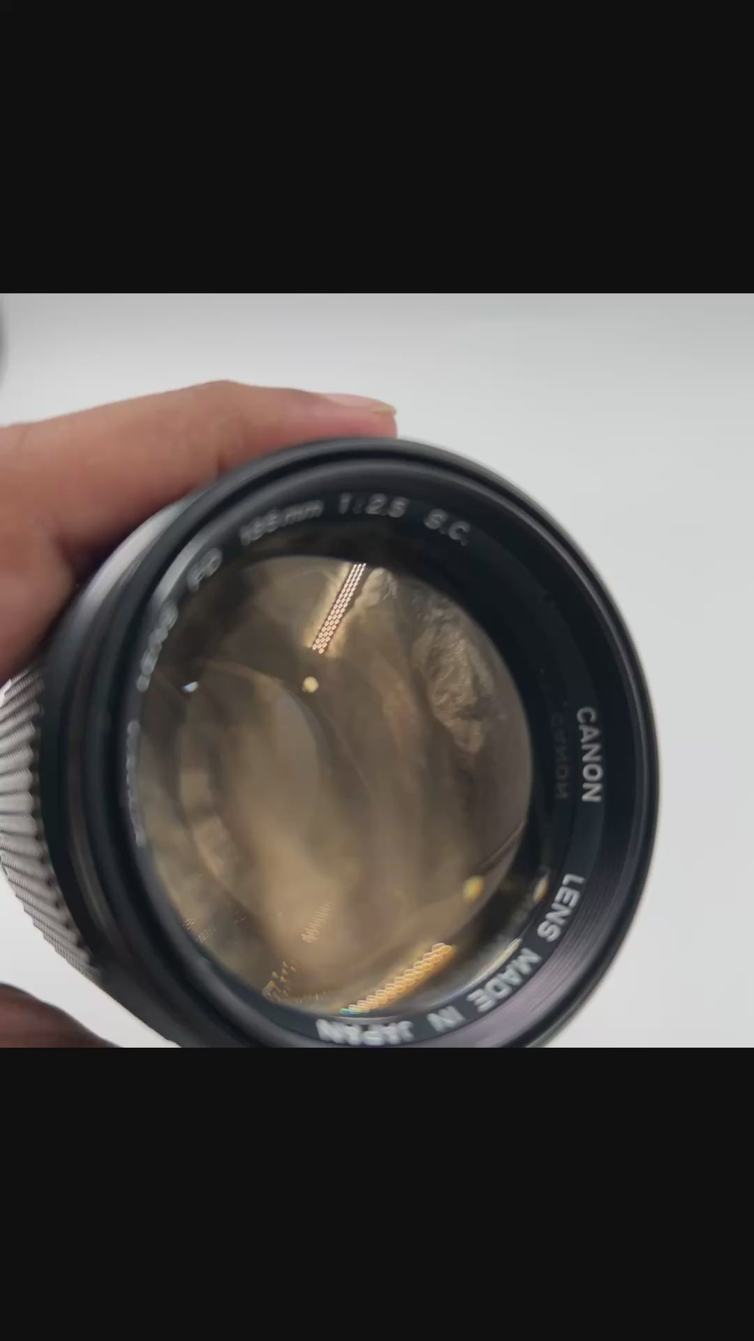 Canon 135mm f/2.5 Lens | Canon FD Mount | Good