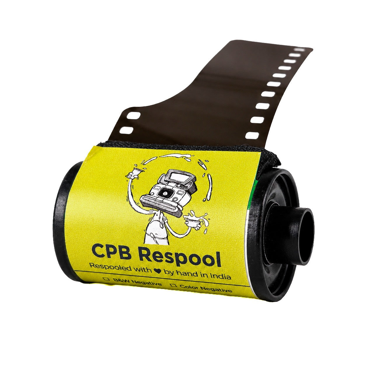 CPB ReSpool Camera Tester Roll 500 | 35mm Colour Film Roll | 10 exp | Processing & Scanning Included